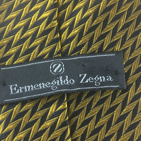 ERMENEGILDO ZEGNA SILK TIE - Picture 4 of 13